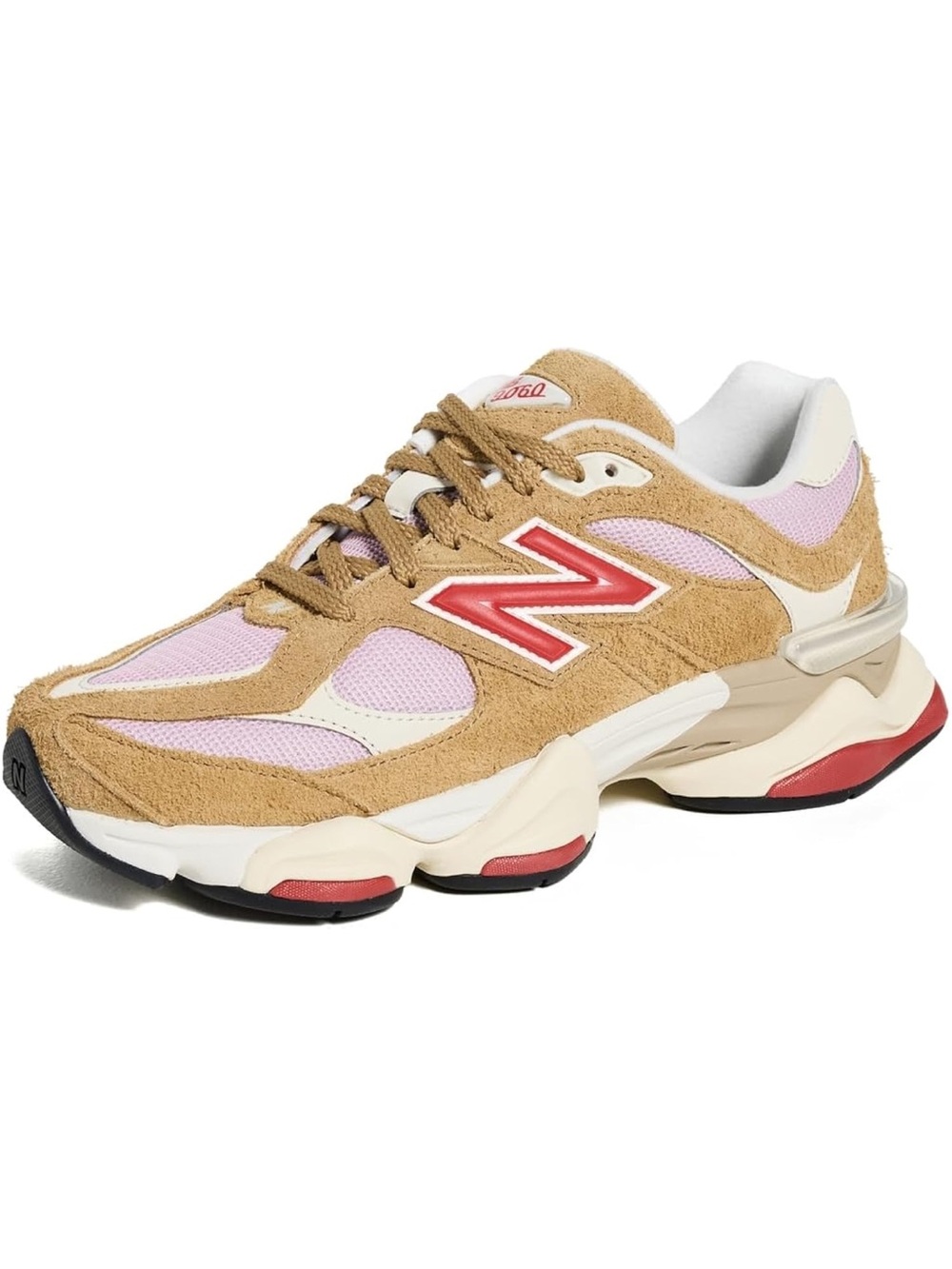 New Balance 9060 Women’s/MensTan &BeigeRetro Runner Sneakers men’s 8/womens9 1/2
